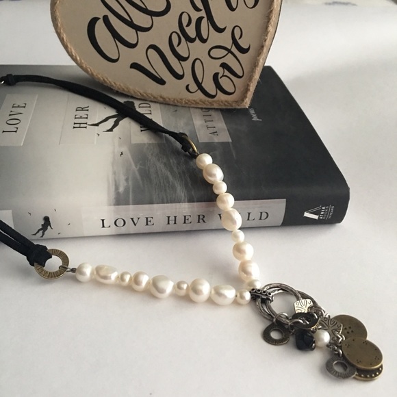 Silpada Jewelry - Silpada Sterling Silver Pearl Coin Necklace